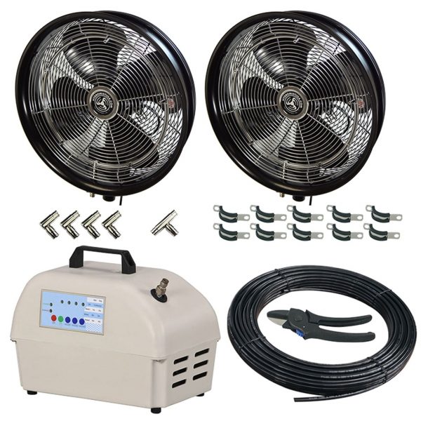 Cool Zone LLC - Two Misting Fan Package 1000PSI