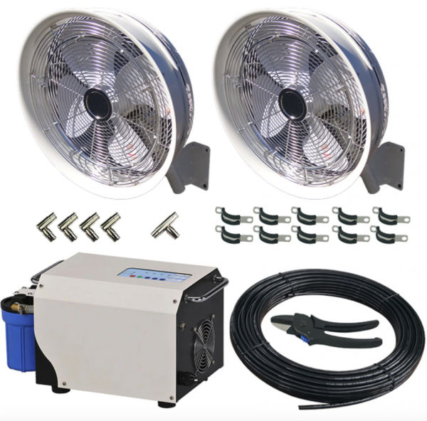 Cool Zone LLC - Two Misting Fan Package 1000PSI