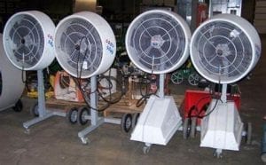 High Pressure Misting Fan